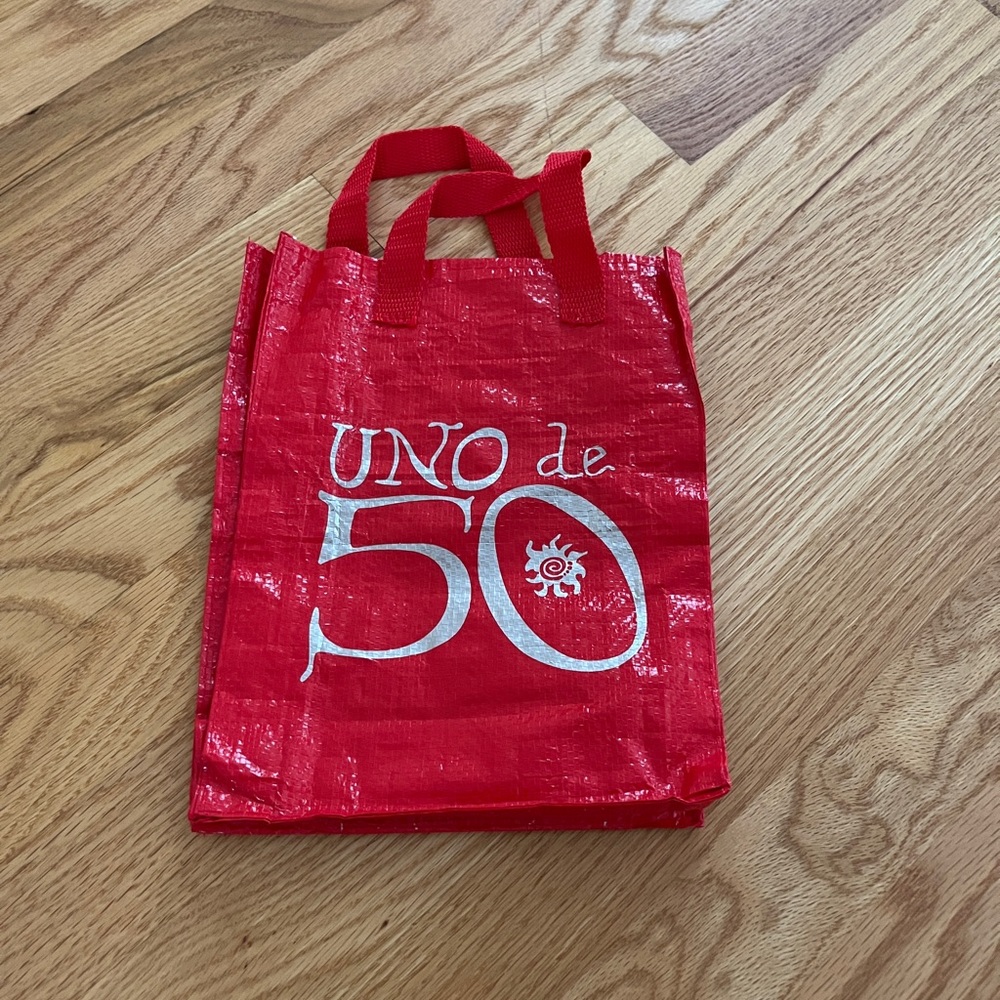 Uno de 50 tote bag